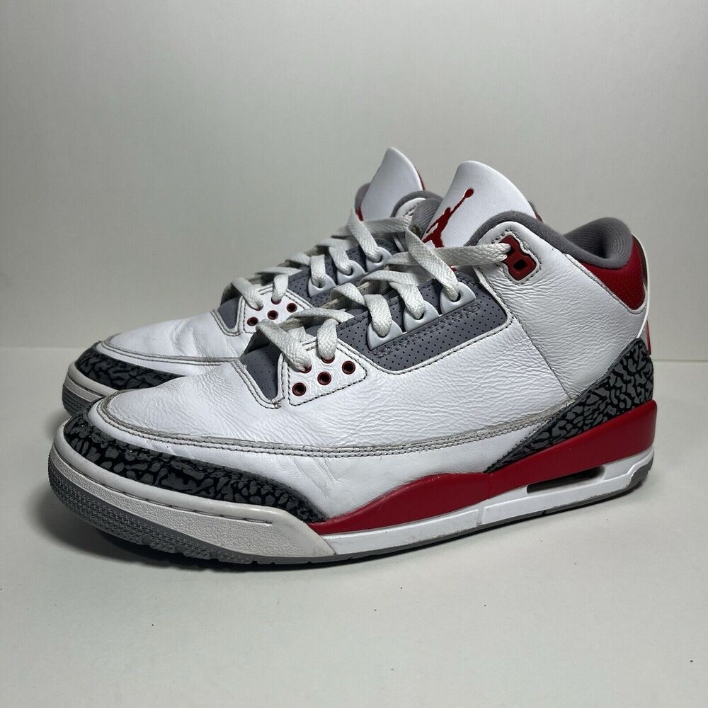 Size 10.5 - Jordan 3 Retro Mid Fire Red